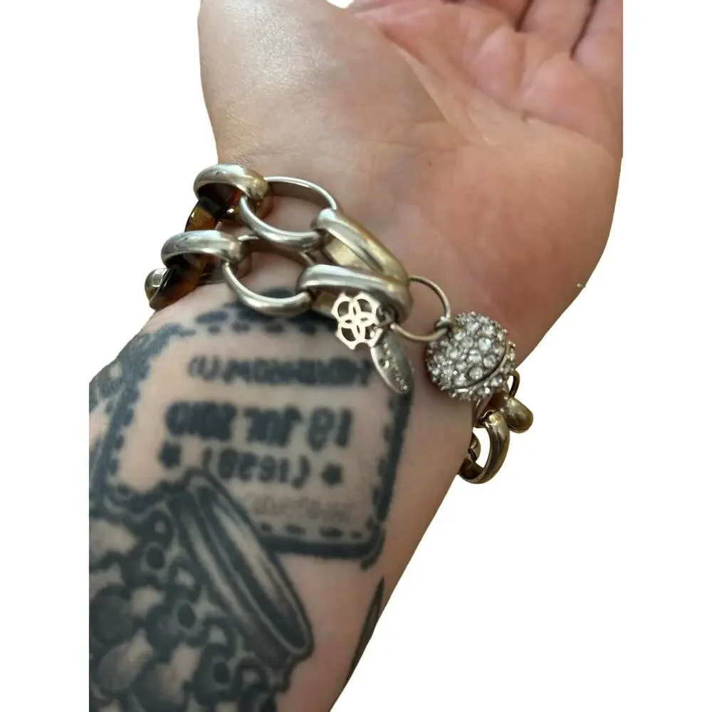 Ann Taylor Magnetic Clasp Link Bracelet - Picture 6 of 6